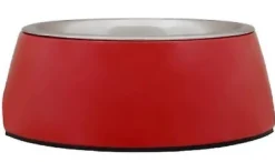 Freedog Bowl Melamina Inox Rojo 380ml