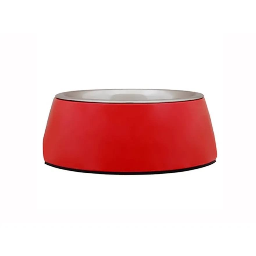 Freedog Bowl Melamina Inox Rojo 520ml