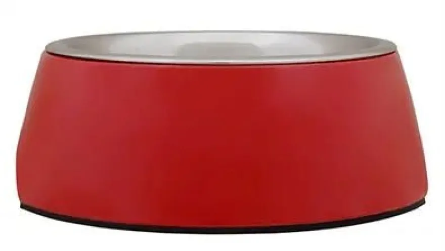 Freedog Bowl Melamina Inox Rojo 520ml