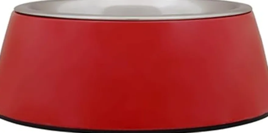 Freedog Bowl Melamina Inox Rojo 520ml