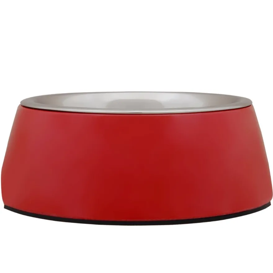 Freedog Bowl Melamina Inox Rojo 210ml