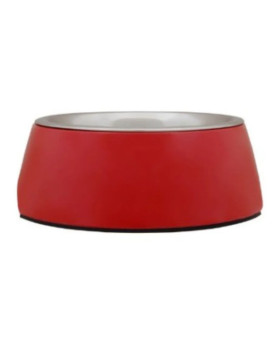 Freedog Bowl Melamina Inox Rojo 210ml