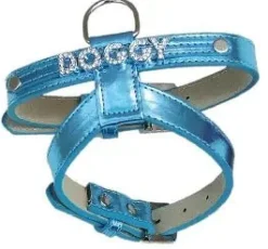 Freedog Brightdoggy Arnés Azul 20mm 1 ud