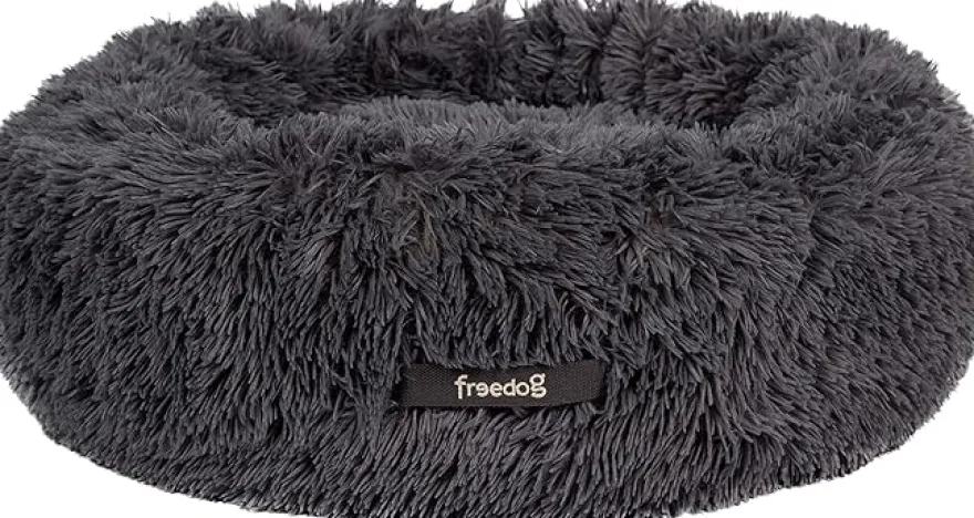Freedog Cama Donut Antiestrés Gris 100cm