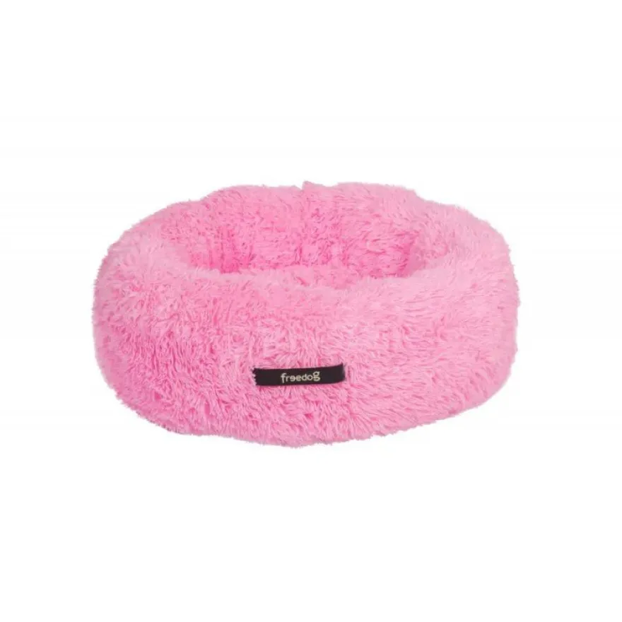 Freedog Cama Donut Rosa 65x65cm