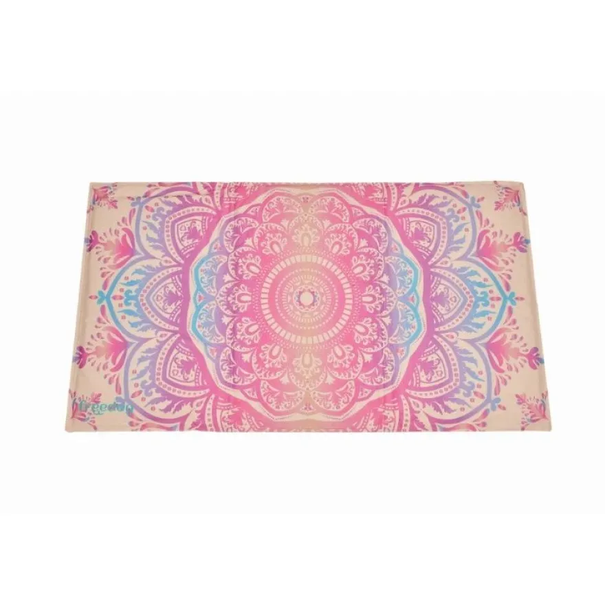 Freedog Cama Refrescante Eco Cool Mandala Beige 90 x 50 cm