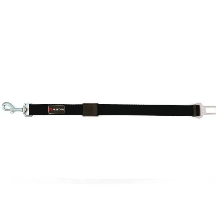 Freedog Cinturón de Seguridad Negro 36-56cm