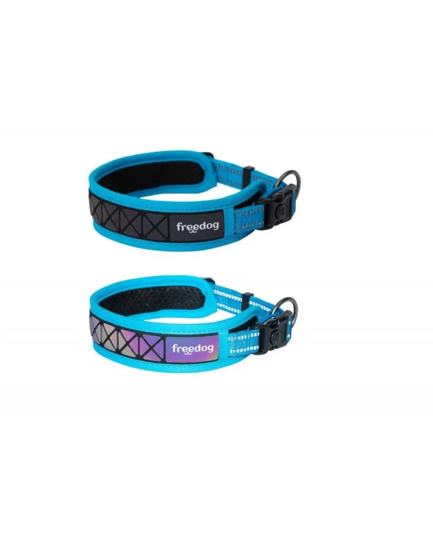 Freedog Collar Boreal Azul Capri Collar Reflectante 200g