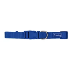 Freedog Collares Nylon Basic Azul 10-20cm