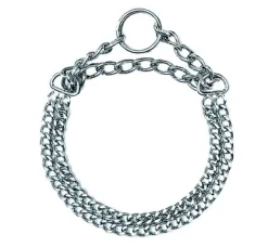 Freedog Collar Estrangulador Doble Cadena 2,5Mm 50cm 1 ud