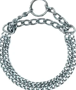 Freedog Collar Estrangulador Doble Cadena 2,5Mm 50cm 1 ud