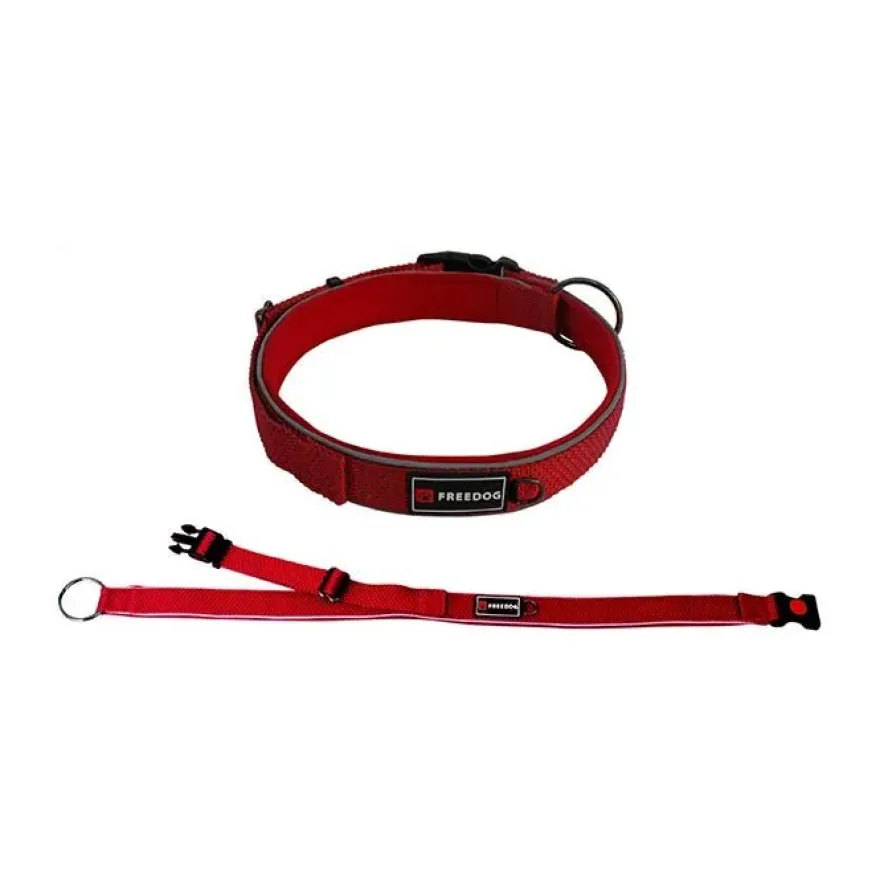 Freedog Collar Extreme Nylon Rojo 1 ud