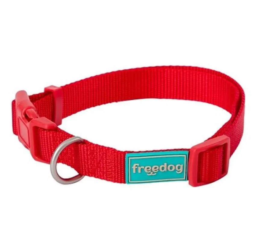 Freedog Collar Normal Rojo 20mm 1 ud
