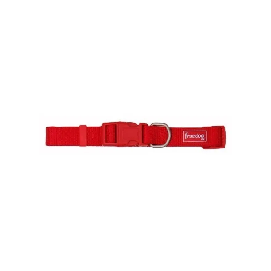 Freedog Collar Normal Rojo 20mm 1 ud