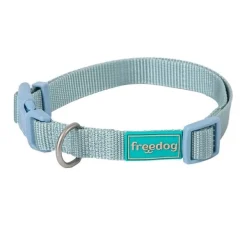 Freedog Collar Nylon Basic Azul Cielo 15mm 35-50cm