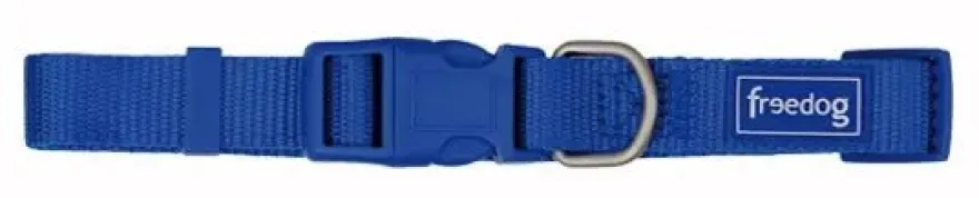 Freedog Collar Nylon Basic Azul 10mm 1 ud