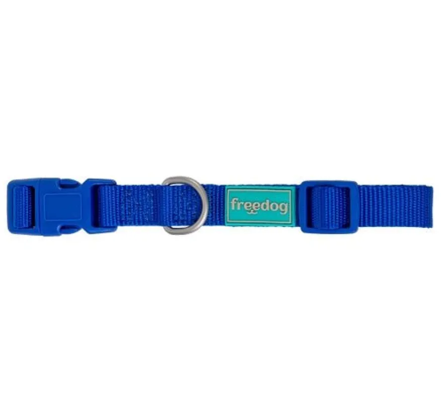 Freedog Collar Nylon Basic Azul 10mm 1 ud
