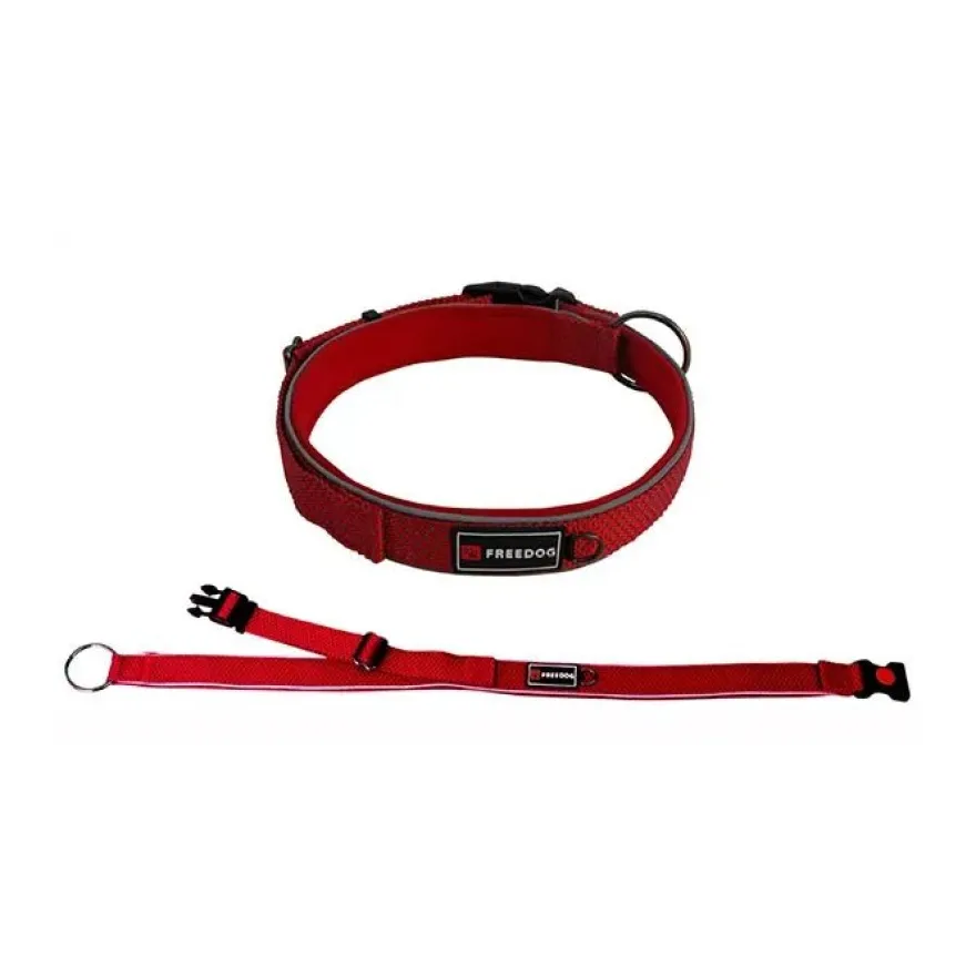 Freedog Collar Nylon Extreme Rojo 1 ud
