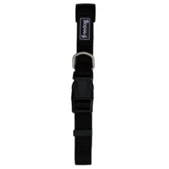 Freedog Collar Nylon Negro Ajustable 10g