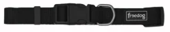 Freedog Collar Nylon Negro Ajustable 10g