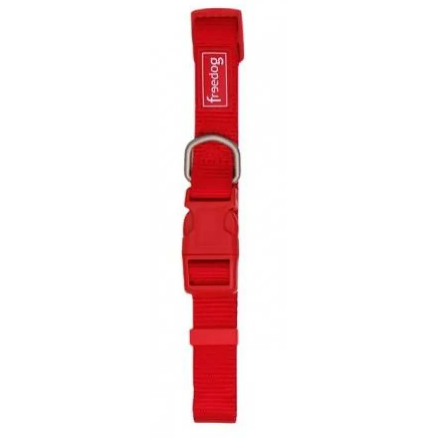 Freedog Collar Nylon Rojo 10/20cm 8mm