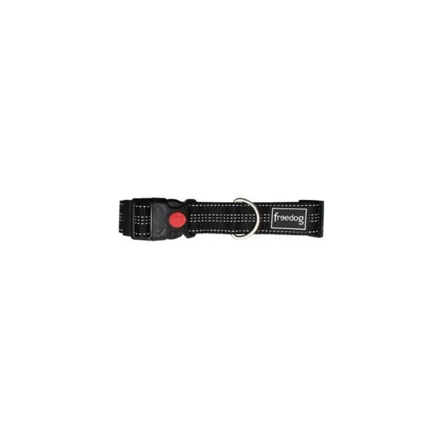 Freedog Collar Plus XL Nylon Negro 1 ud