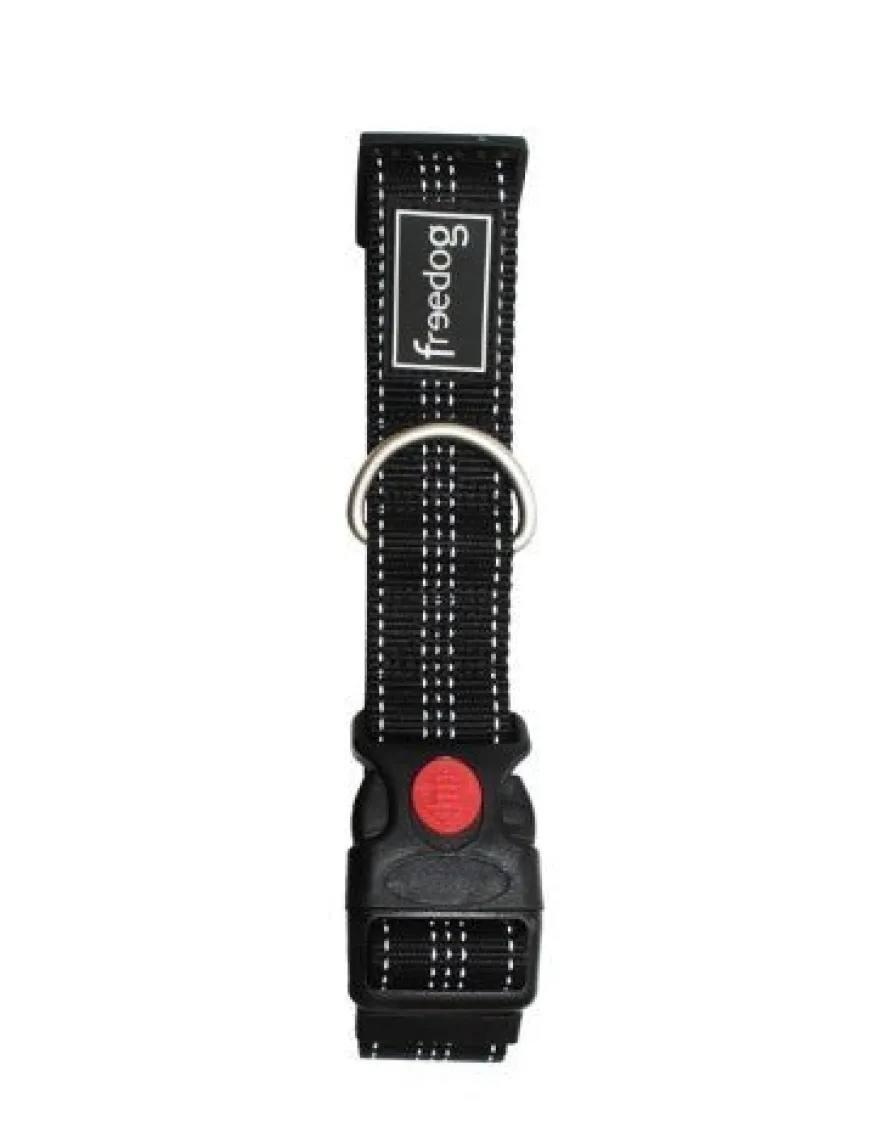 Freedog Collar Plus XL Nylon Negro 1 ud