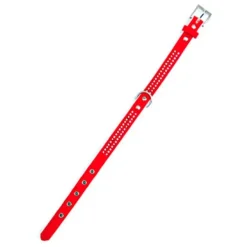 Freedog Collar Polipiel Brillantes Rojo 1,9cm x 45cm