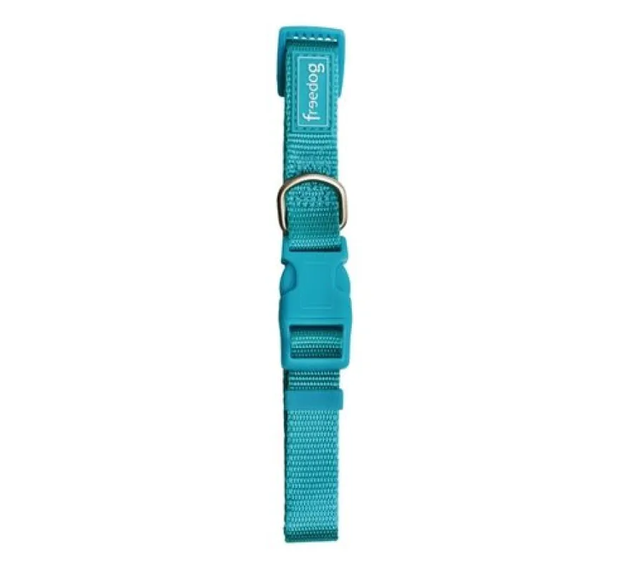 Freedog Collar Turquesa 20/35cm 10mm