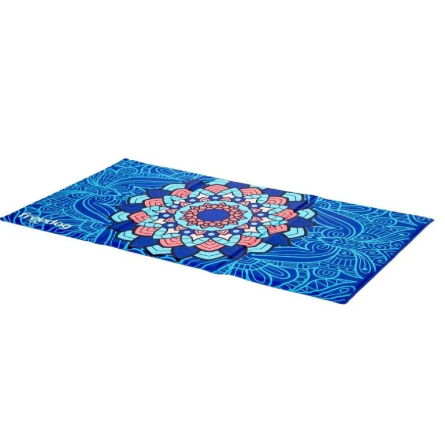 Freedog Cool Bed Mandala Cama Refrescante Rectangular 90 x 50 cm