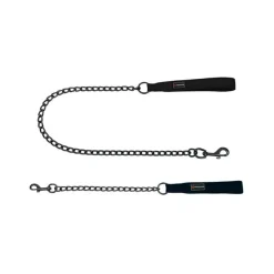 Freedog Correa Metálica Gun Negra 100cm