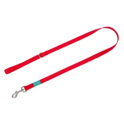Freedog Correa Nylon Basic Roja 15mm 120cm