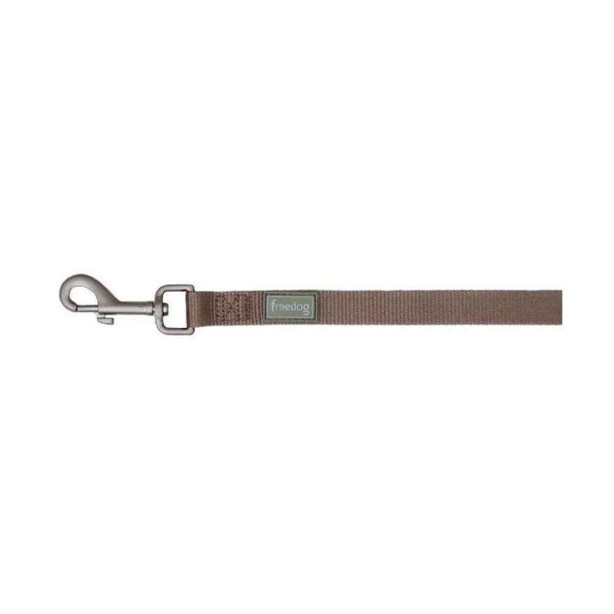 Freedog Correa Nylon Basic Verde Salvia 120cm
