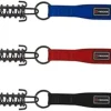 Freedog Correa Nylon con Muelle Gun Negra 45cm