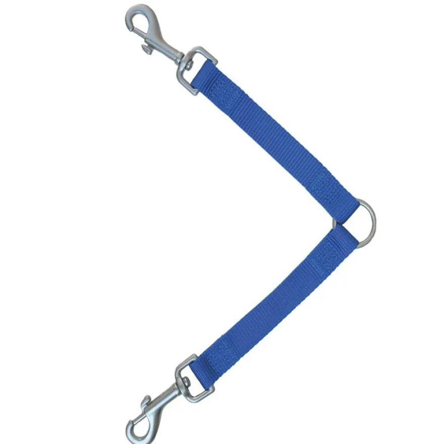 Freedog Correa Nylon Duo Doble Azul 30cm