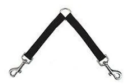 Freedog Correa Nylon Duo Negro Paseo 15mm x 35cm