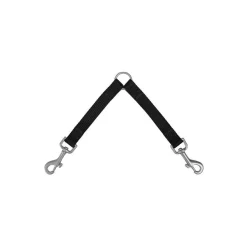 Freedog Correa Nylon Duo Negro Paseo 15mm x 35cm