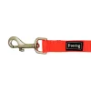 Freedog Correa Nylon Neon Naranja Fluor 120cm