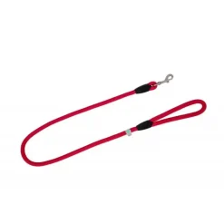 Freedog Correa Nylon Redonda Roja 60cm