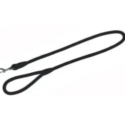 Freedog Correa Nylon Round Entrenamiento Negro 120cm