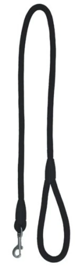 Freedog Correa Nylon Round Negro Entrenamiento 120cm
