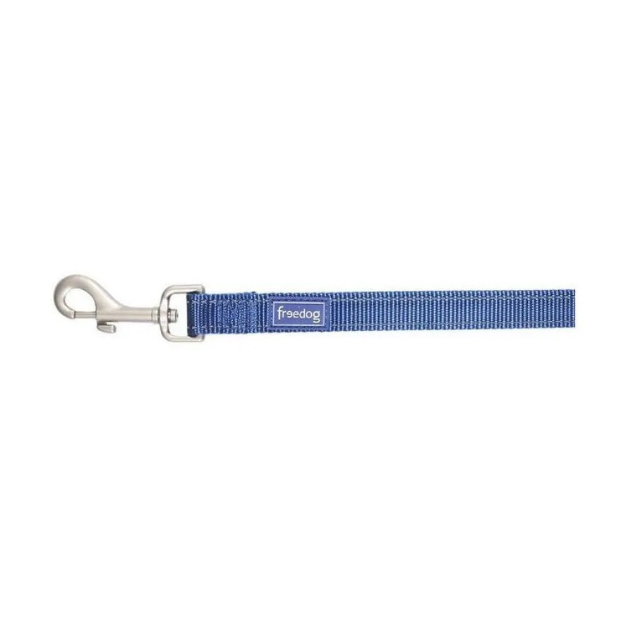 Freedog Correa Reflectante Azul 120cm