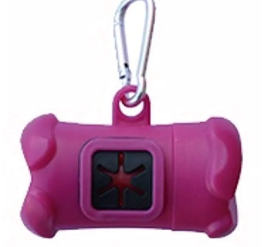 Freedog Dispensador de Bolsas Rosa 1 ud