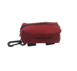 Freedog Dispensador de Bolsas Higiene Rojo 1 ud