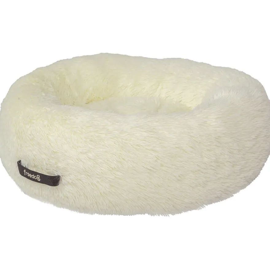Freedog Donut Antiestres Cama Circular Blanca 65cm