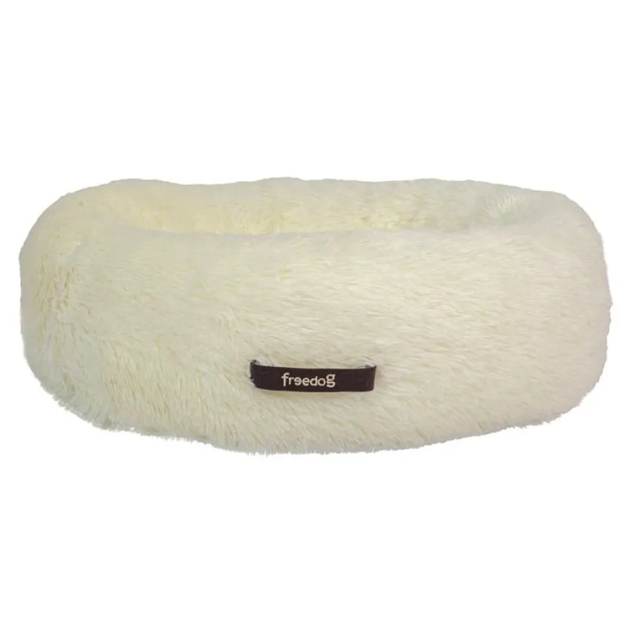 Freedog Donut Antiestrés Blanco 50cm 2kg