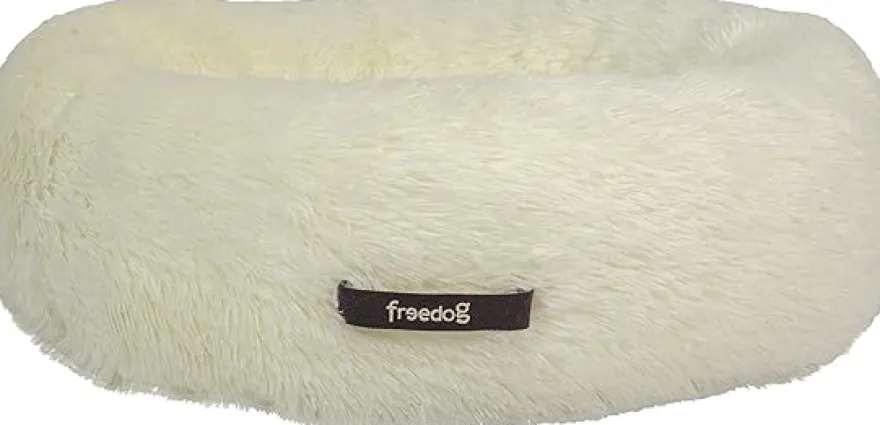 Freedog Donut Antiestrés Blanco 50cm 2kg