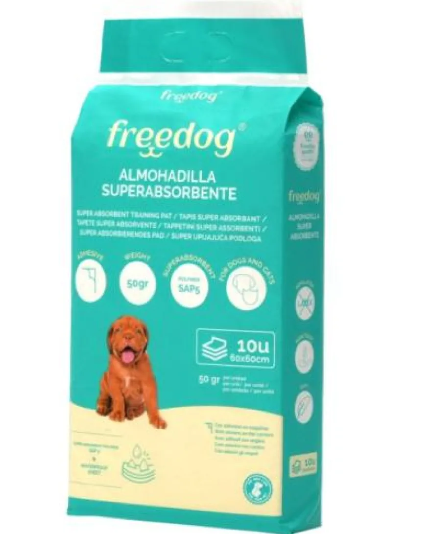 Freedog Empapadores Super Absorbentes 10 uds