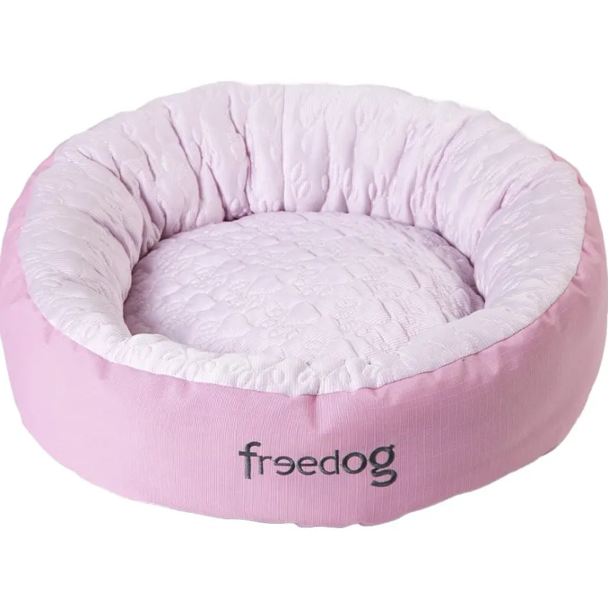 Freedog Icing Donut Bed Cama para Mascotas Rosa 50cm