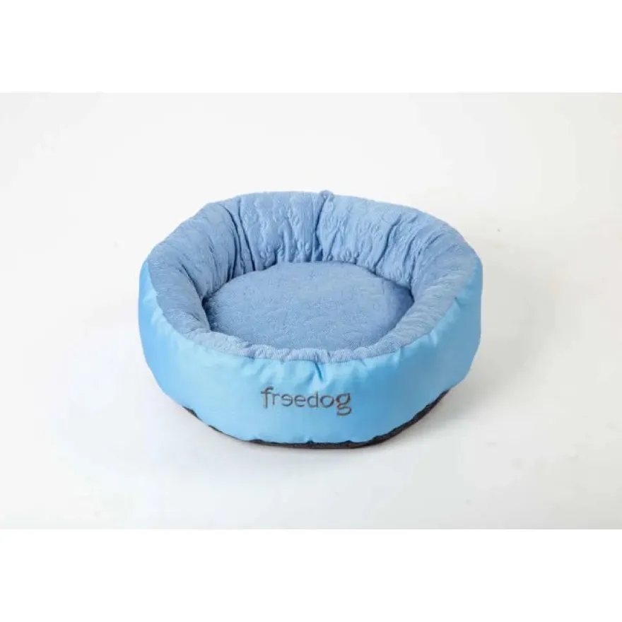 Freedog Icing Donut Cama para Mascotas Azul Cielo 50cm